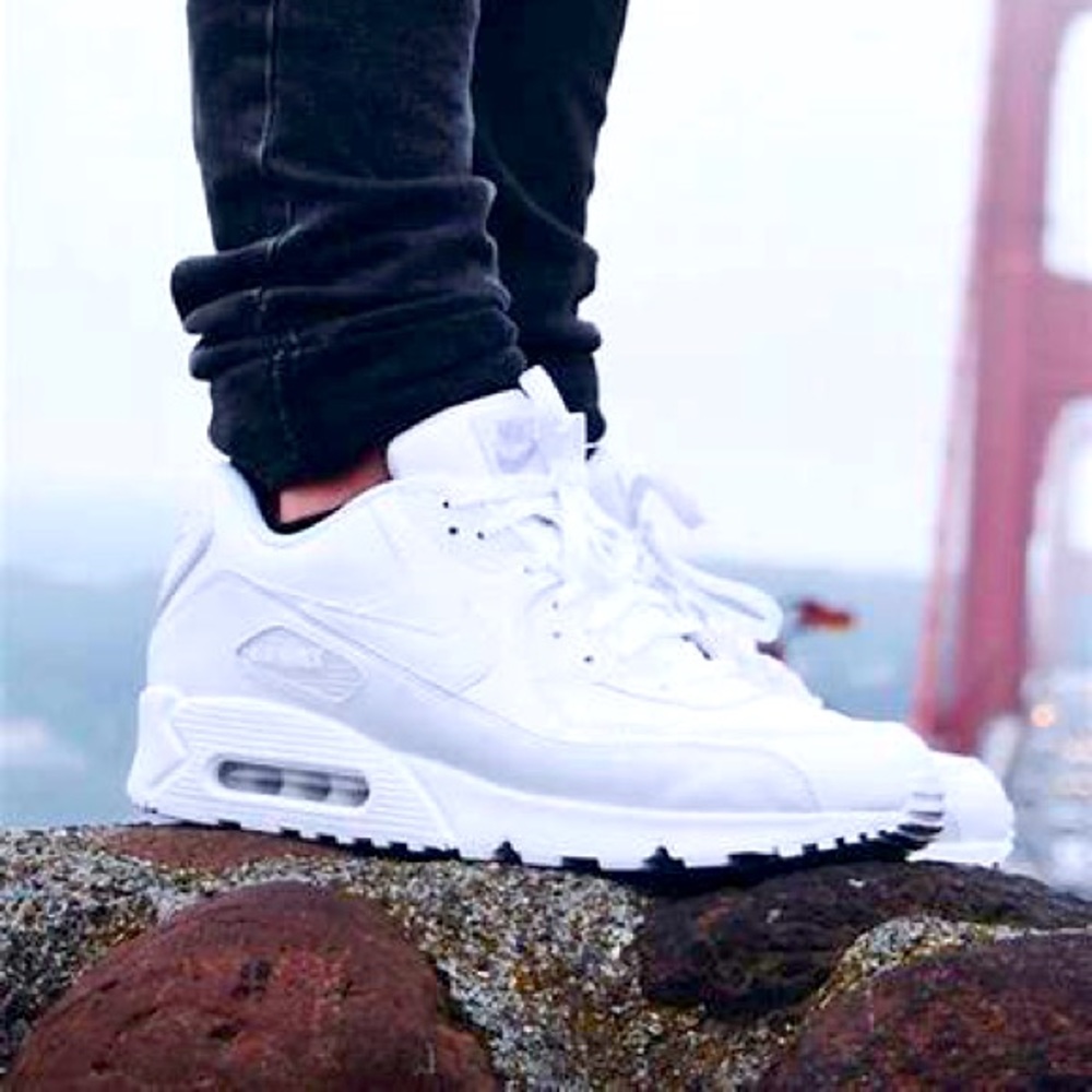 Nike Air Max 90 White/White NIB